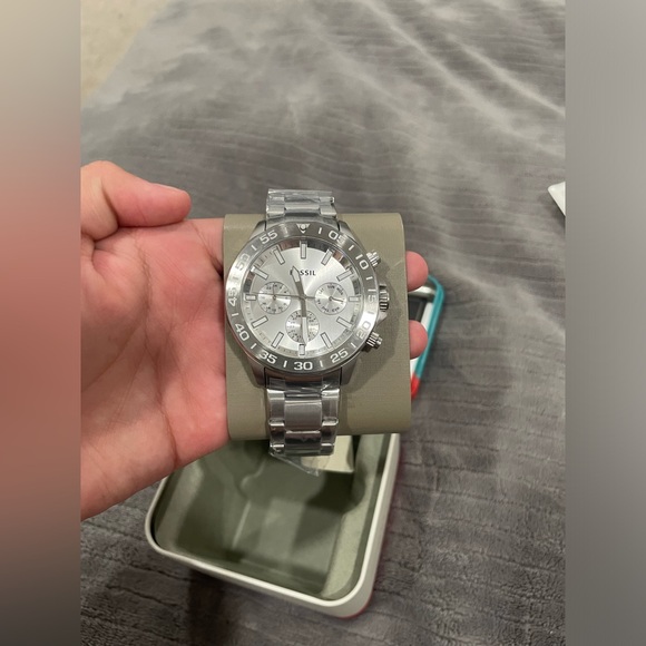 Fossil outlet men’s Silver watch - Picture 1 of 5